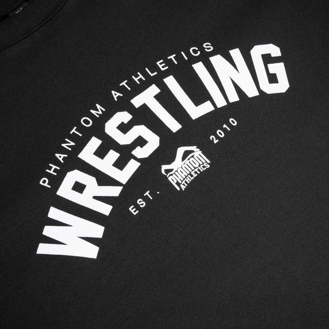 T-Shirt Phantom Athletics Wrestling – Noir