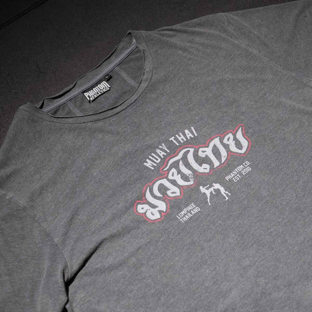 Phantom Athletics T-Shirt Muay Thai – Grau