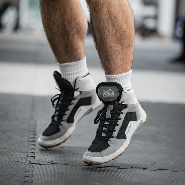 Phantom Athletics Ringerschuhe Tactic – Grau/Schwarz
