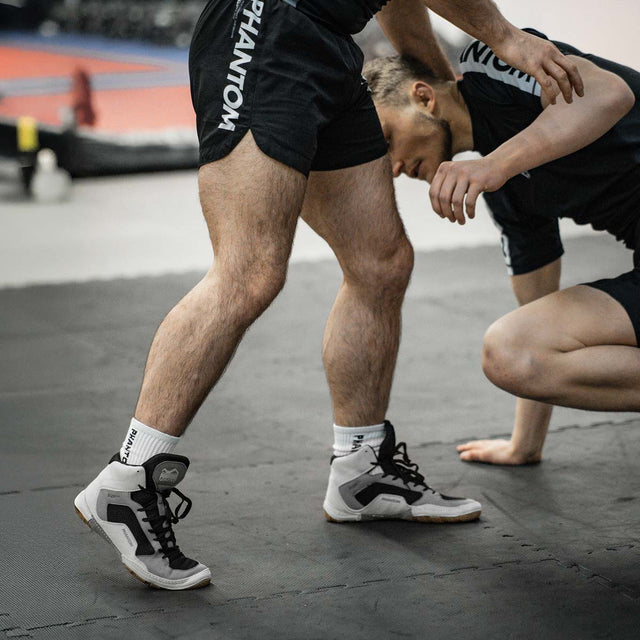 Phantom Athletics Ringerschuhe Tactic – Grau/Schwarz