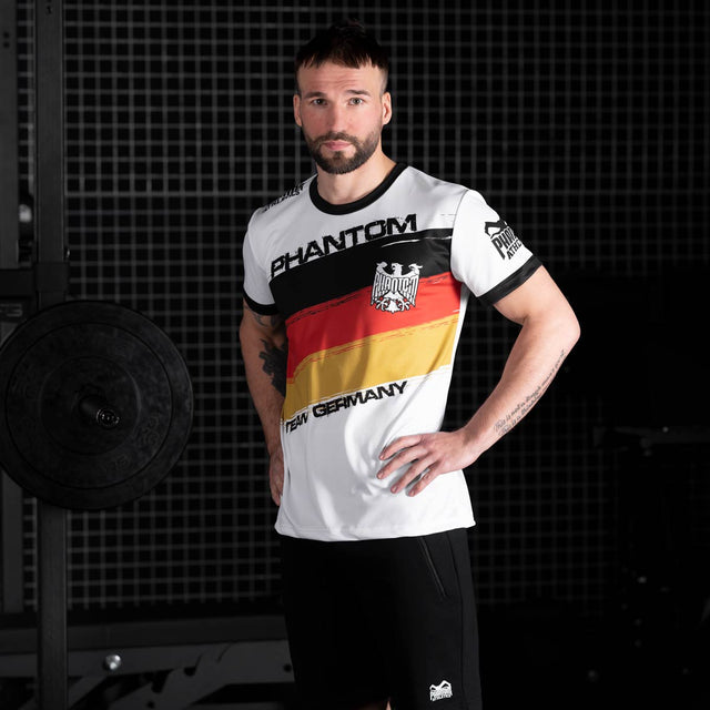 Camiseta de entrenamiento Phantom Athletics EVO – Blanco