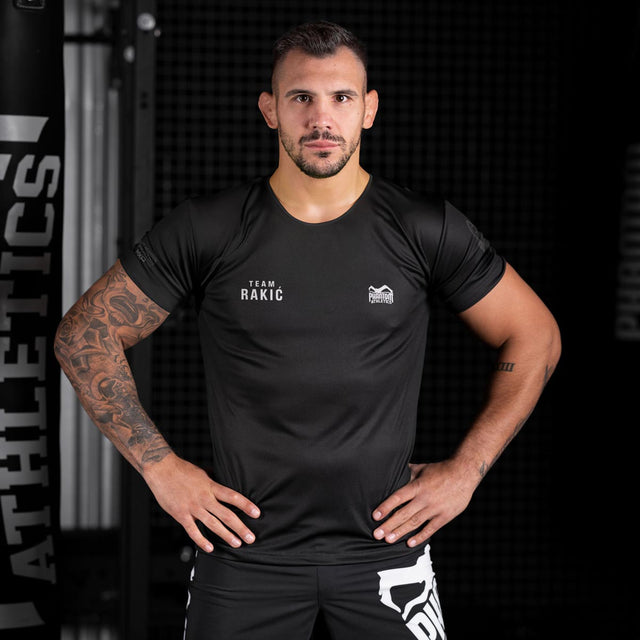 T-shirt d'entraînement Phantom Athletics EVO Team Rakic – Noir