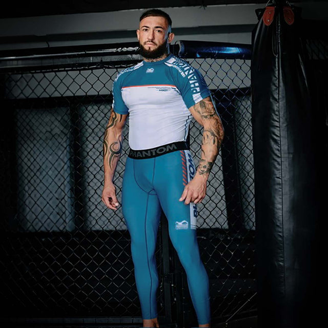 Phantom Athletics Compressie Shorts APEX - Blauw