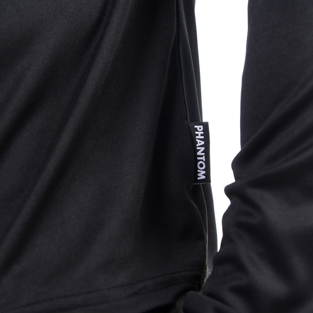 Camiseta de entrenamiento Phantom Athletics Tactic-V Manga Larga – Negro