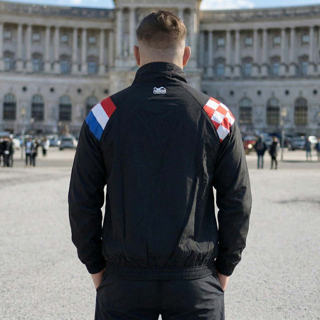 Chaqueta de entrenamiento Phantom Athletics DMC Team Croatia – Negro/Rojo/Blanco