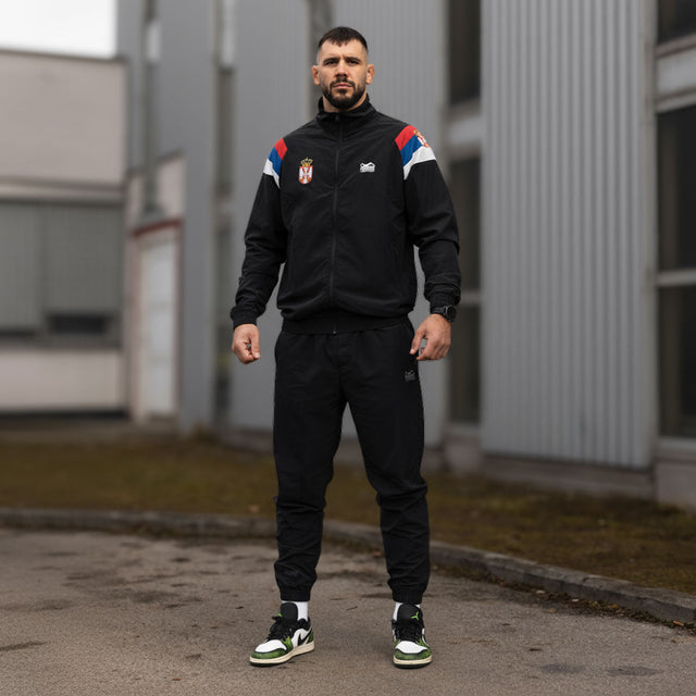 Veste d'entraînement Phantom Athletics DMC Team Serbia – Noir