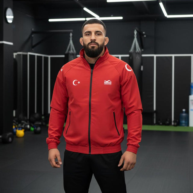 Chaqueta de entrenamiento Phantom Athletics DMC Team Turkey – Rojo/Blanco
