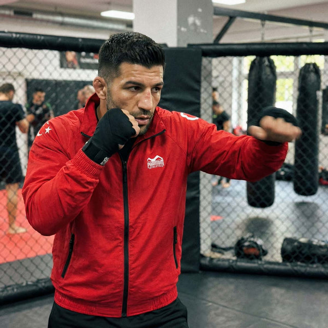 Chaqueta de entrenamiento Phantom Athletics DMC Team Turkey – Rojo/Blanco