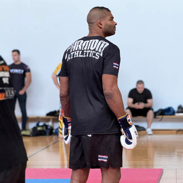 T-shirt d'entraînement Phantom Athletics EVO Muay Thai – Noir/Gris