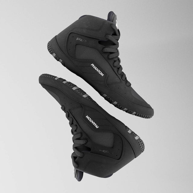 Phantom Athletics Ringerschuhe Tactic – Schwarz/Weiß