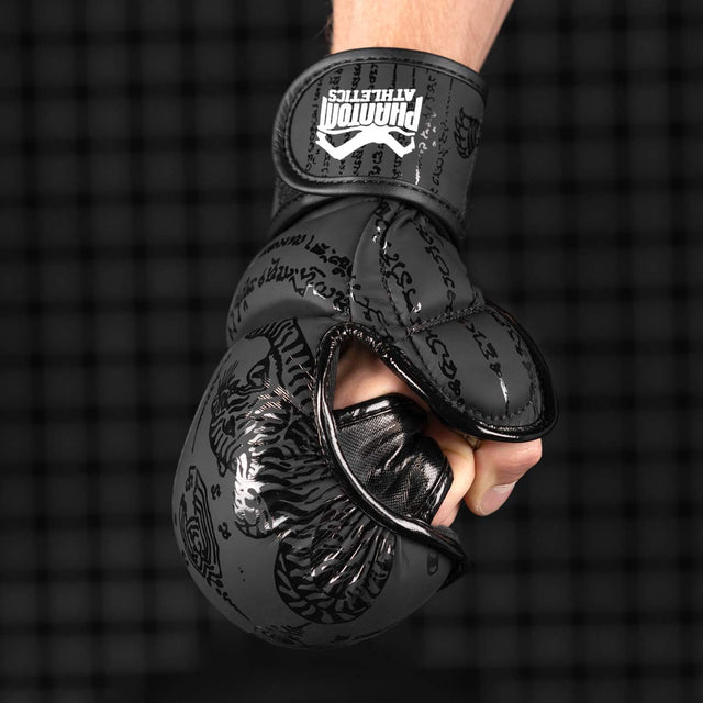 Gants de sparring MMA Phantom Athletics Muay Thai – Noir