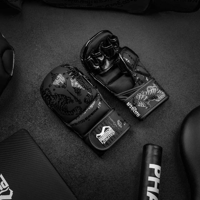Gants de sparring MMA Phantom Athletics Muay Thai – Noir
