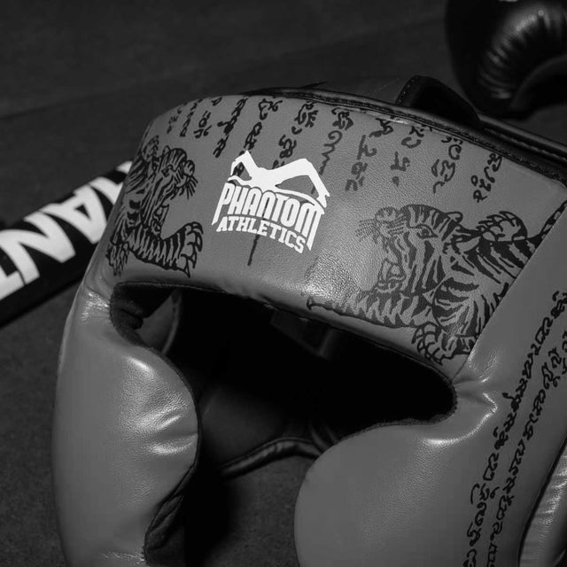 Casques de boxe Phantom Athletics Muay Thai – Gris