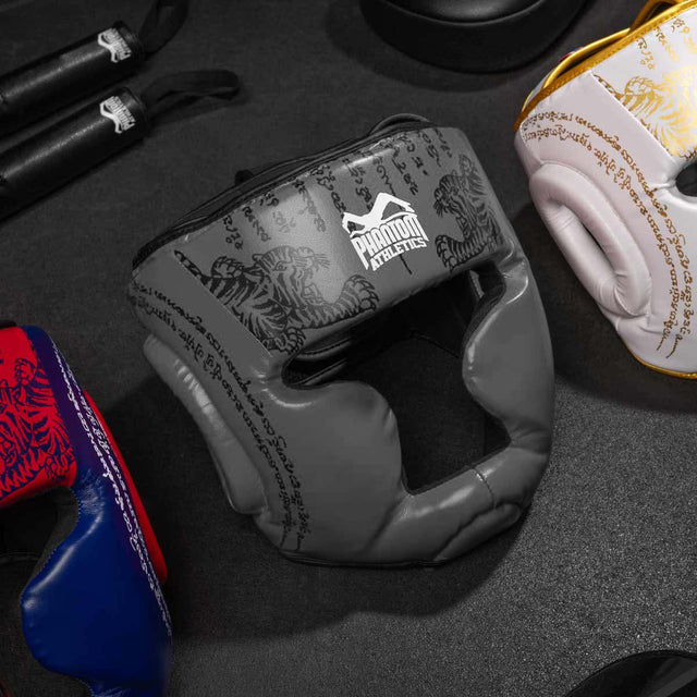 Casques de boxe Phantom Athletics Muay Thai – Gris
