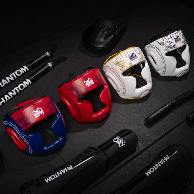 Phantom Athletics Hoofdbeschermer Muay Thai - Wit