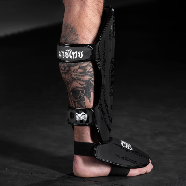 Phantom Athletics Shin guards Muay Thai – Black