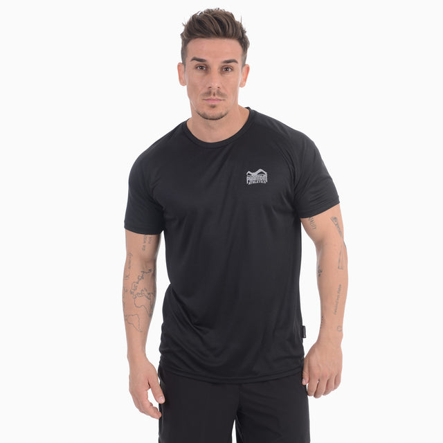 Phantom Athletics Trainingsshirt Tactic-V Kurzarm – Schwarz