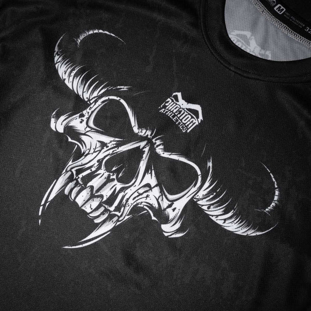 T-shirt da allenamento Phantom Athletics EVO Diablo – Nero/Bianco