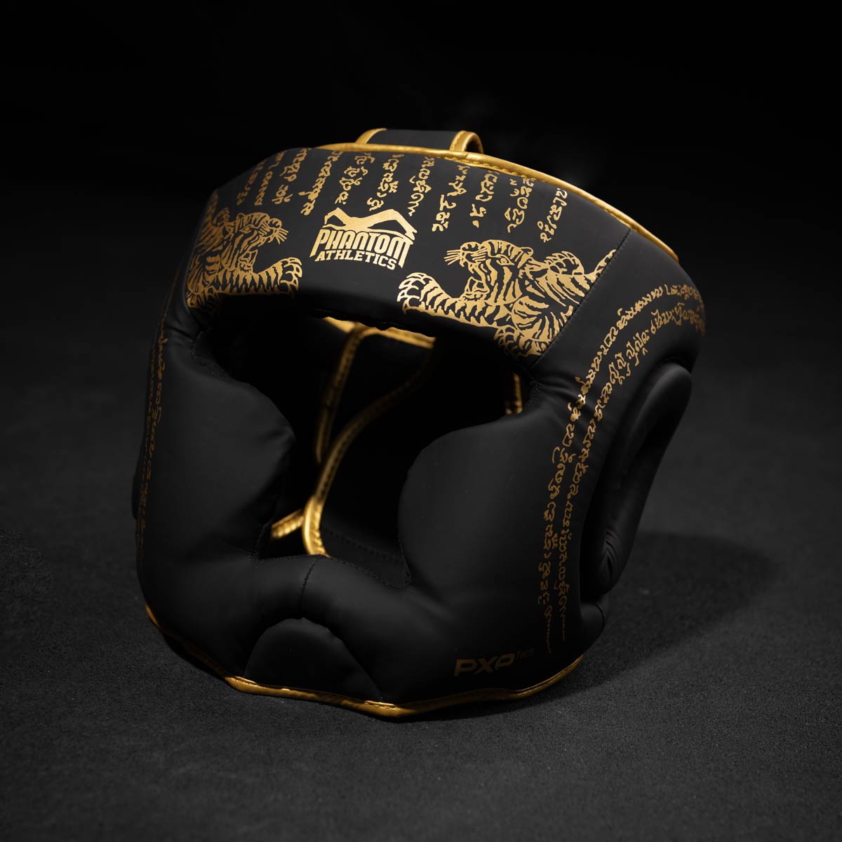 Casco Muay Thai Phantom Athletics – Verde militare