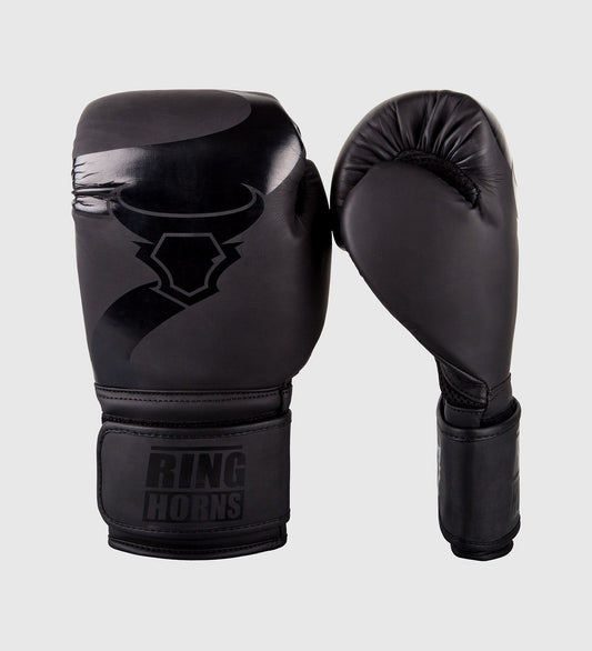 Gants de boxe Ringhorns Charger - Noir/Noir