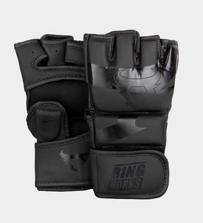 Gants de MMA Ringhorns Charger - Noir/Noir