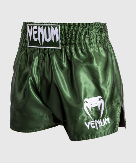 Pantaloncini Kickboxing Venum Classic 2.0 – Verde/Bianco