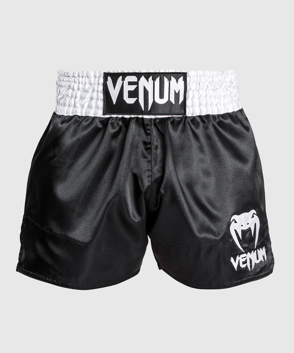 Venum Classic 2.0 Kickboxing Shorts - Black/White