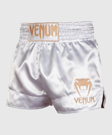 Venum Kickboks Broekje Classic - Wit/Goud