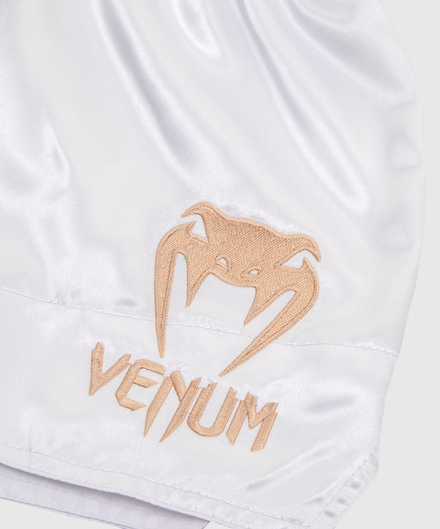 Venum Kickboxningsshorts Classic – Vit/Guld