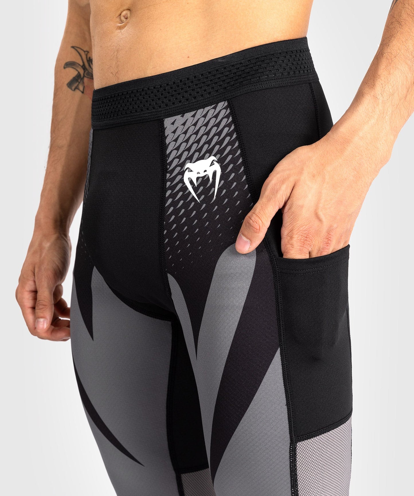 Pantalon de compression Venum Attack - Noir/Gris