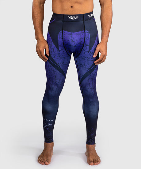 Venum Spats TEKKEN 8 Kazuya Negro/Azul