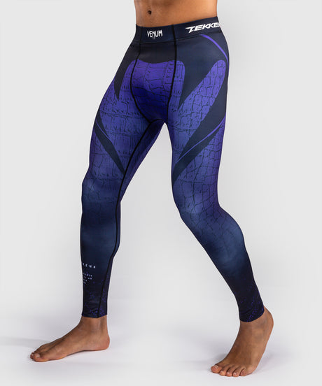 Venum Spats TEKKEN 8 Kazuya Negro/Azul