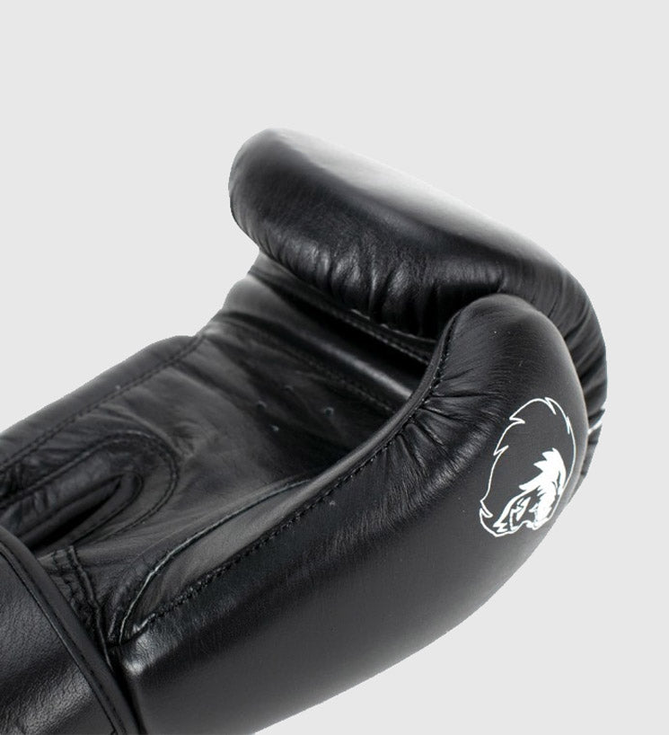 Gants de boxe Super Pro Warrior - Noir/Blanc