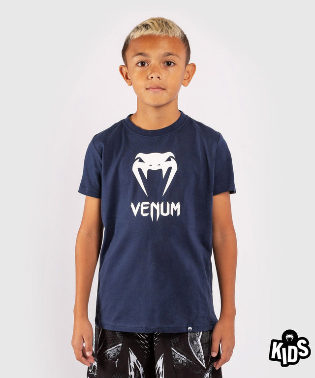 Venum T-Shirt Classic Kinder – Marineblau