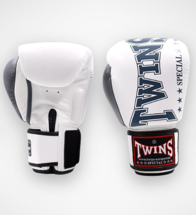 Guantoni da boxe Twins BGVL8 – Bianco/Grigio