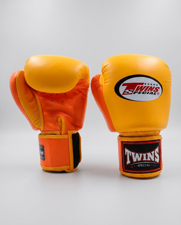 Guantoni da boxe Twins BGVL3 – Giallo/Arancione