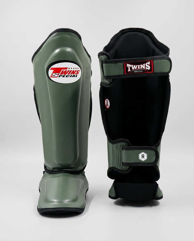 Twins Shin Guards SGS7 – Olive Green