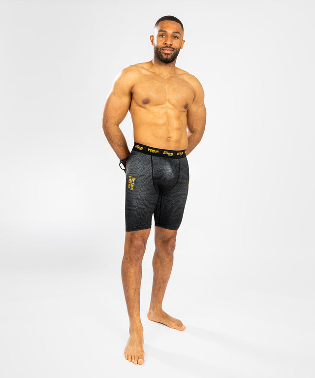 Venum x Ares Vale Tudo Shorts – Schwarz/Gold