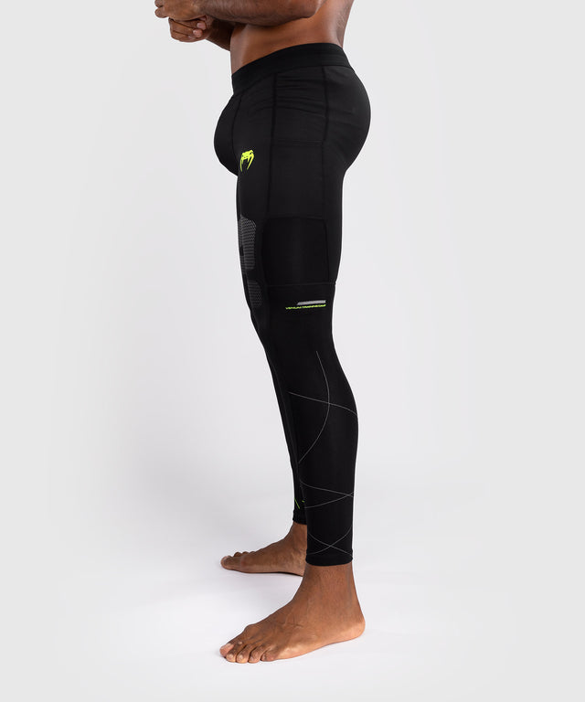 Spats da allenamento Venum Training Camp 4.0 – Nero/Verde neon
