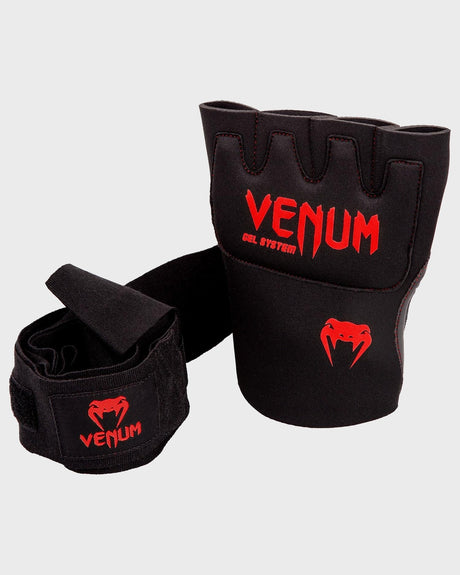 Sous-gants Venum Kontact Gel – Noir/Rouge