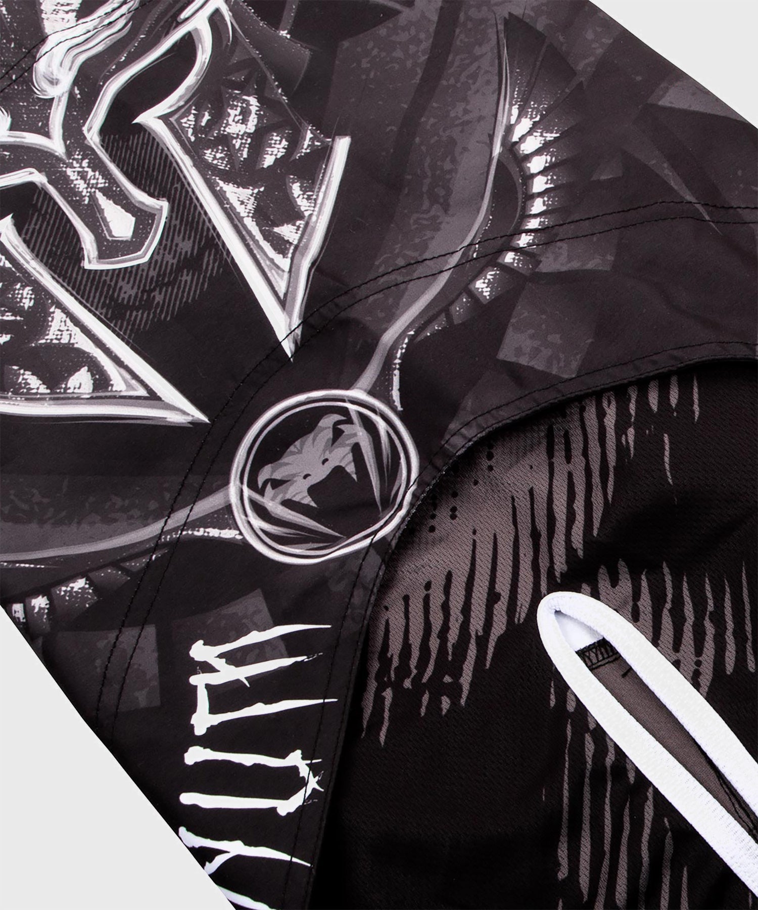 Pantalones de MMA Venum Gladiator 3.0 – Negro/Gris/Blanco