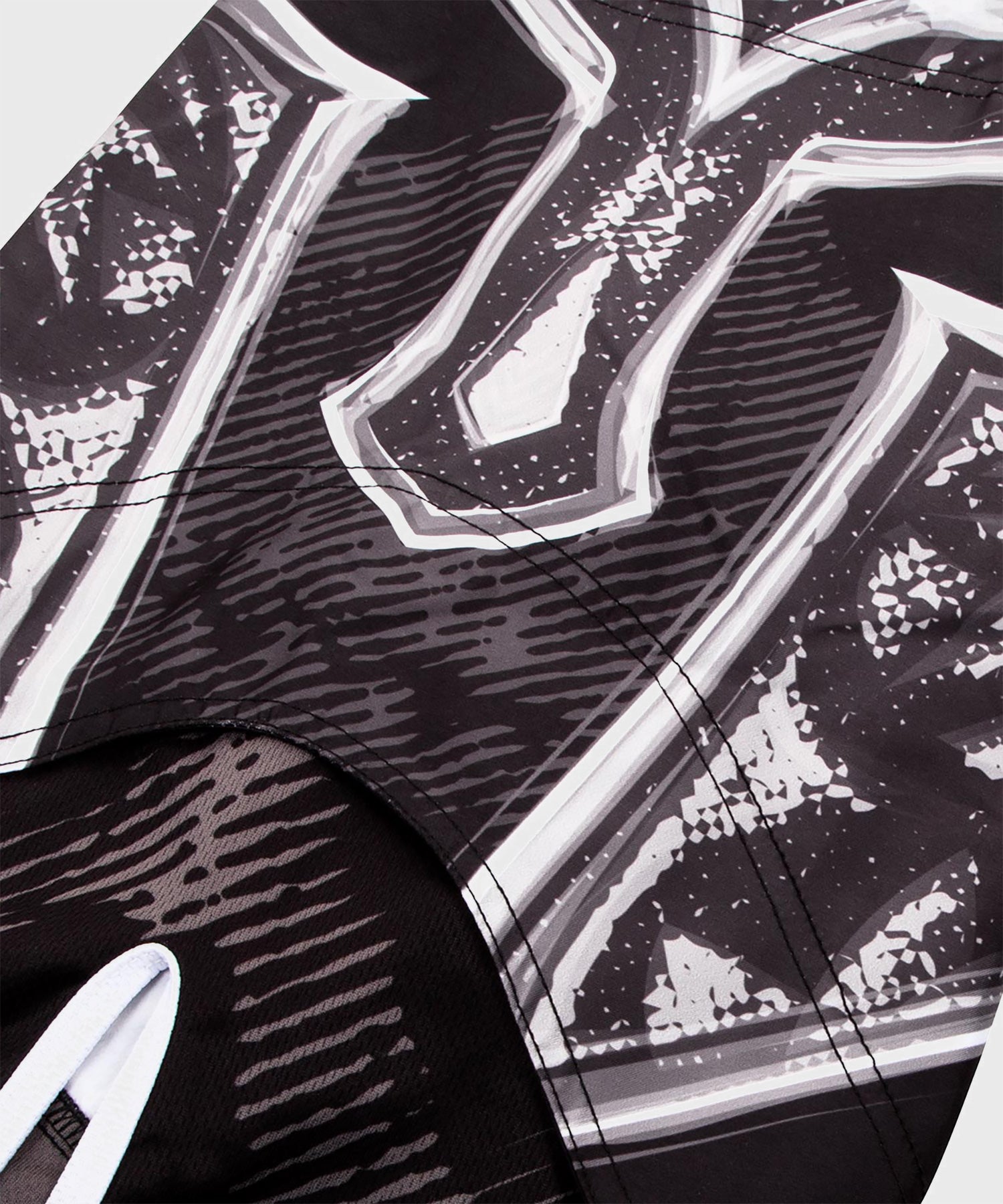 Pantalones de MMA Venum Gladiator 3.0 – Negro/Gris/Blanco