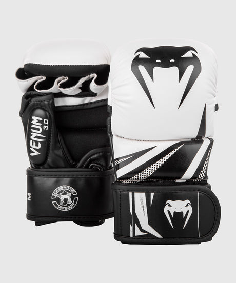 Guantes de MMA Venum Challenger Sparring 3.0 – Blanco/Negro