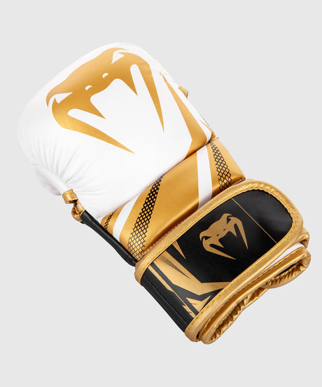 Guantes de sparring MMA Venum Challenger 3.0 – Blanco/Negro/Oro