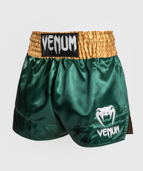 Pantaloncini Kickboxing Venum Classic 2.0 – Verde/Oro/Bianco