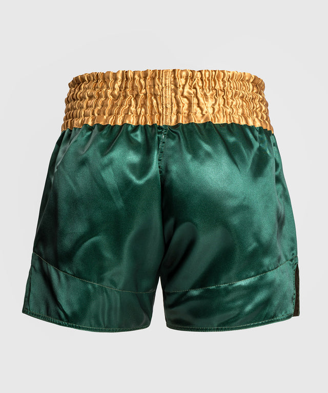 Pantalones de kickboxing Venum Classic 2.0 – Verde/Oro/Blanco