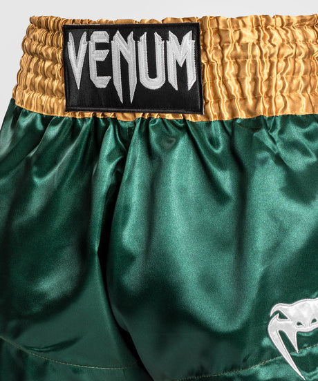 Pantaloncini Kickboxing Venum Classic 2.0 – Verde/Oro/Bianco