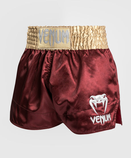 Pantaloncini Kickboxing Venum Classic 2.0 – Bordeaux/Oro/Bianco