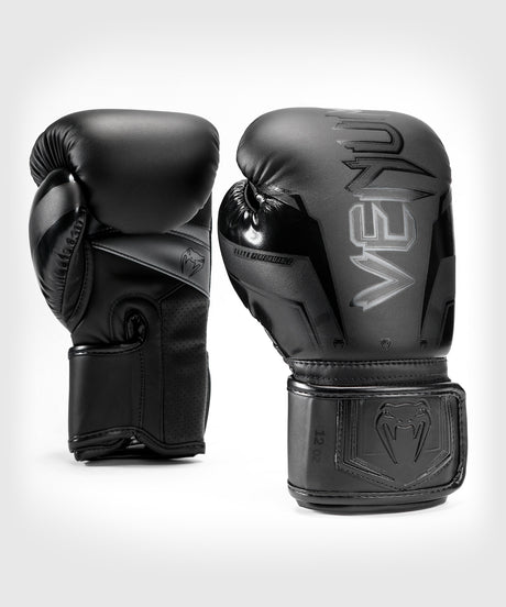 Guantes de boxeo Venum Elite Evo – Negro/Negro