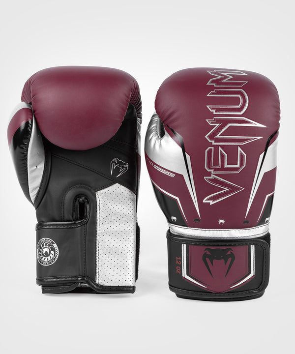 Guantoni da boxe Venum Elite Evo – Rosso/Argento